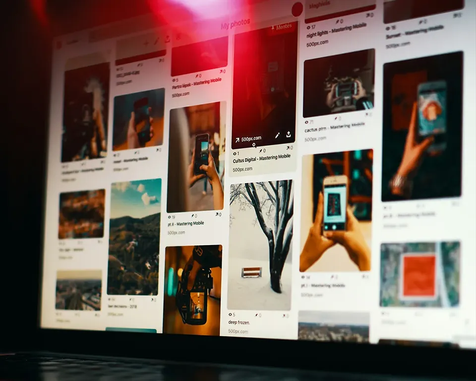 Illustration service création de site web